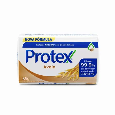 Sabonete Antibacteriano Em Barra Aveia Protex 85G